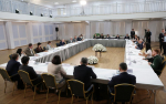 Встреча президента с ведущими представителями сферы планирования городской среды и пространственного развития. Фото с сайта Кремля