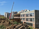 Председатель думы Иркутска проконтролировал строительство школы в Союзе
