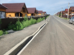 Отремонтированный участок дороги в Грановщине Пресс-служба Иркутского муниципального округа