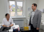 В посёлке Малая Топка начала работу новая врачебная амбулатория, построенная по Народной программе «Единой России»-2021