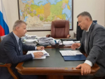 Капремонты объектов образования Иркутской области обсудили замминистра просвещения РФ губернатор Приангарья