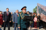 На берегу реки Амур в Хабаровске появился 15-метровый бронзовый памятник советскому солдату