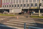 Маршрутка протаранила иномарку на Байкальской в Иркутске