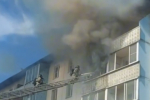 Ангарские пожарные спасли шестерых жильцов из горящей многоэтажки