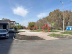 Сергей Тен проверил благоустройство общественных пространств в Михайловке Черемховского района