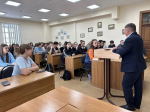 Депутат Законодательного Собрания Иркутской области Андрей Духовников посетил Педагогический институт ИГУ