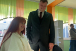 Алексей и Валерия Казанцевы из Иркутска проголосовали на выборах депутатов Государственной Думы в день создания своей семьи