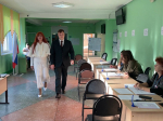 Алексей и Валерия Казанцевы из Иркутска проголосовали на выборах депутатов Государственной Думы в день создания своей семьи