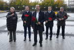В Иркутском диагностическом центре появился барельеф Игоря Ушакова Мария Иванова