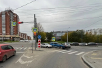 Водитель пострадала в тройном ДТП на улице Академической в Иркутске