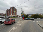 В Иркутске на улице Академической столкнулись три автомобиля, пострадала женщина-водитель