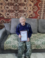 С 80-летним юбилеем жителя Боханского района Алексея Андреевича Багайникова