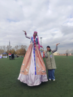 Межнациональный праздник единства 2 октября: студенты МК ЖТ ИрГУПС познакомили гостей с традициями Бурятии