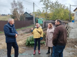 Депутат Думы Иркутска проверила ремонт дорог в предместье Рабочее