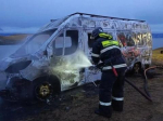 На берегу Байкала в Ольхонском районе сгорел автомобиль