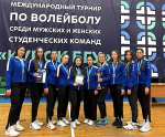 Волейболистки Иркутского ГАУ — призёры международного турнира «Кубок БГУ» фото