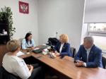 Рабочую встречу провела Галина Кудрявцева с руководством отделения Фонда «Защитники Отечества» в Ольхонском районе
