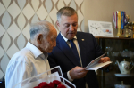 Вековой юбилей ветерана Великой Отечественной войны Алтая Яковлевича Дадуева